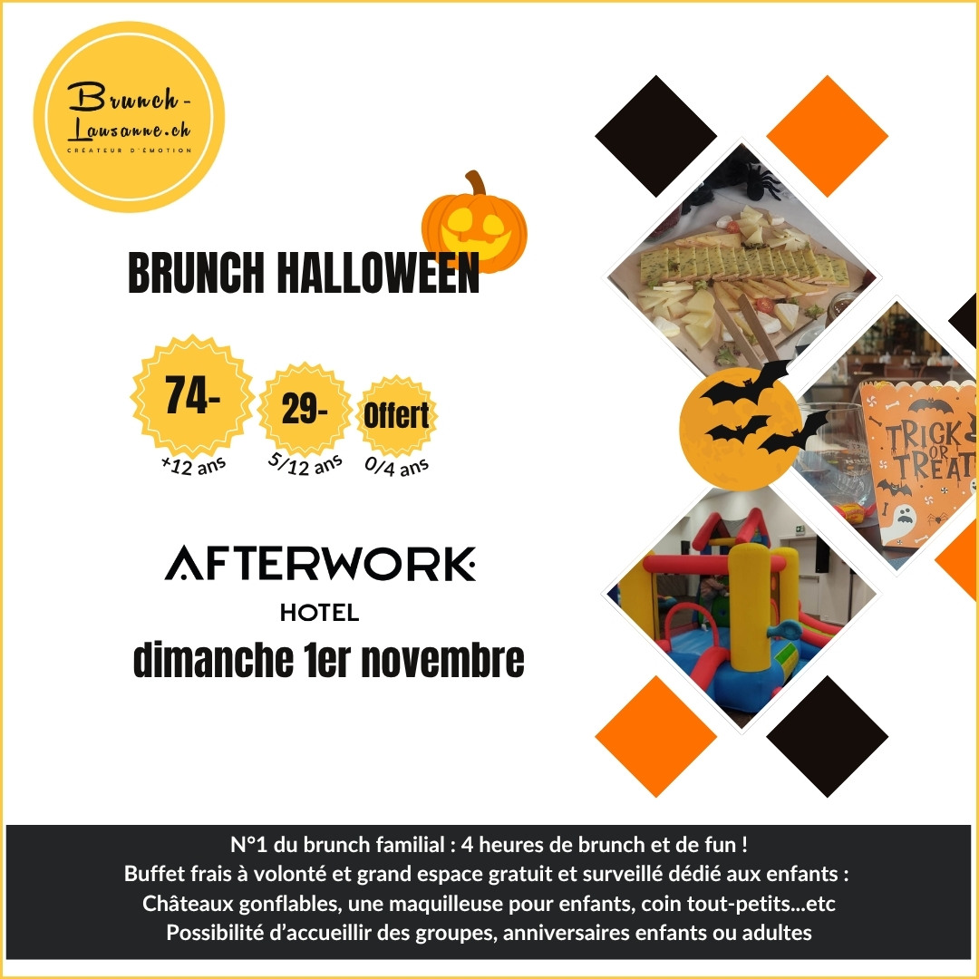 Brunch Halloween 2026 à l’Afterwork